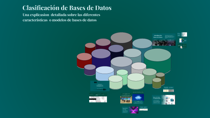 Clasificación de Bases de Datos by David Vargas on Prezi