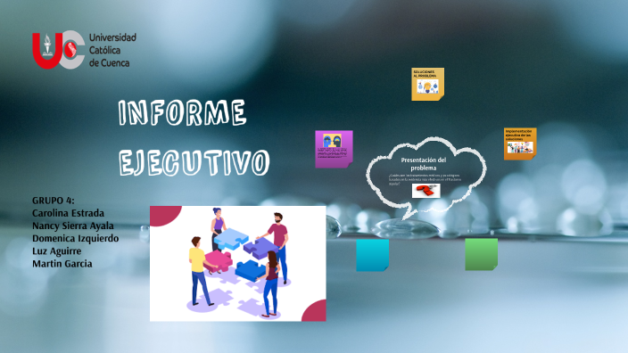 INFORME EJECUTIVO by Karolina Estrada on Prezi