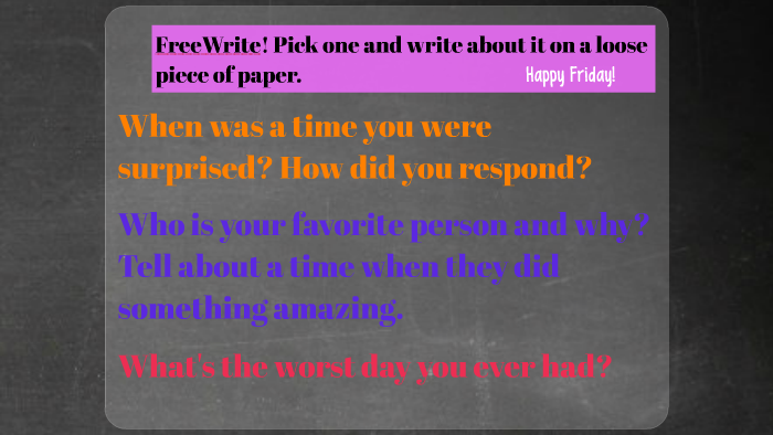 Elements of suspense in writing picture