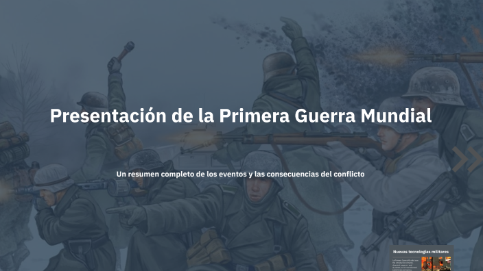 Presentación de la Primera Guerra Mundial by Angeliz Del Rio on Prezi