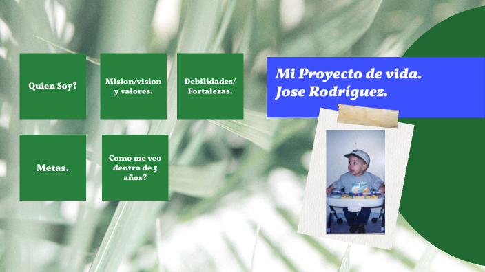 Mi proyecto de vida by Jose Rodriguez on Prezi