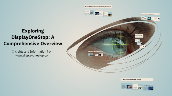 One Stop Display Exploring DisplayOneStop: A Comprehensive Overview by Drago on Prezi