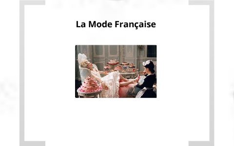 la mode francaise fle