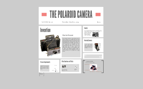 THE POLAROID CAMERA by Prezi User on Prezi