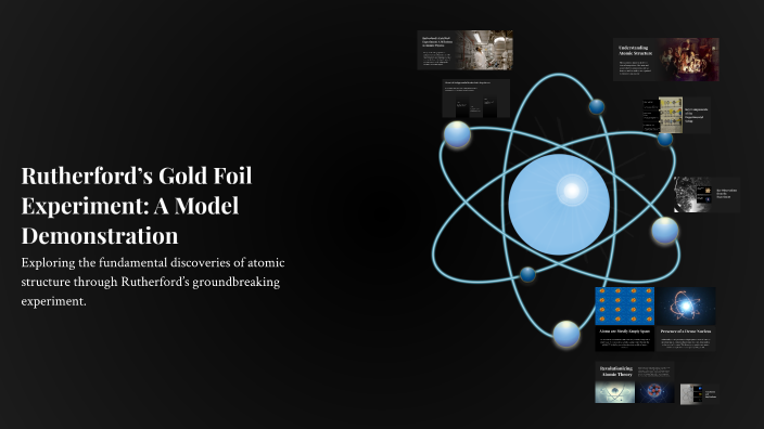 Rutherford’s Gold Foil Experiment: A Model Demonstration by ahmed saleh ...
