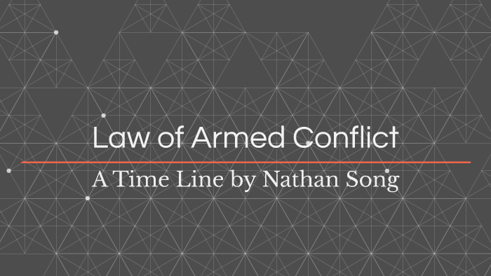 law of armed conflict quizlet