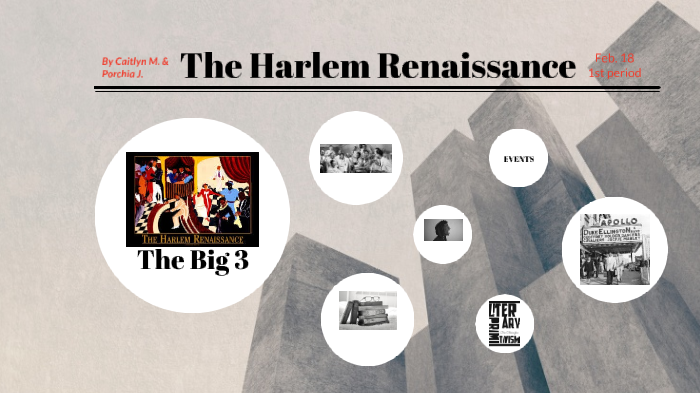 The Harlem Renaissance by porchia johnson on Prezi