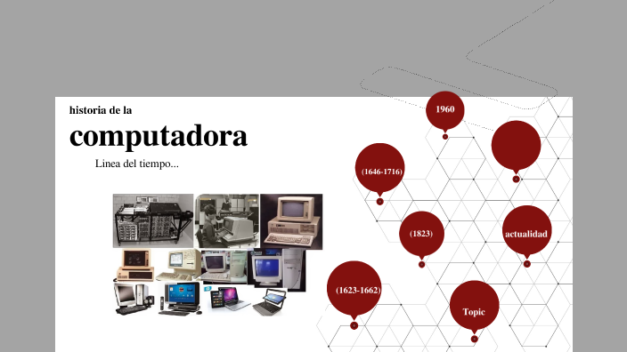 Linea de tiempo de la historia de la computadora y precursores by Aych ...