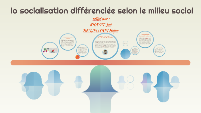 La Socialisation Différenciée Selon Le Milieu Social By Meriem Squalli ...