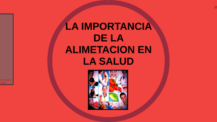 la importancia de la alimentacion en la salud by Carlos andres alvarez ...