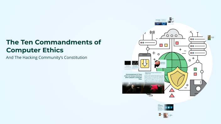 The Ten Commandments of Computer Ethics by Felix Panlubasan on Prezi