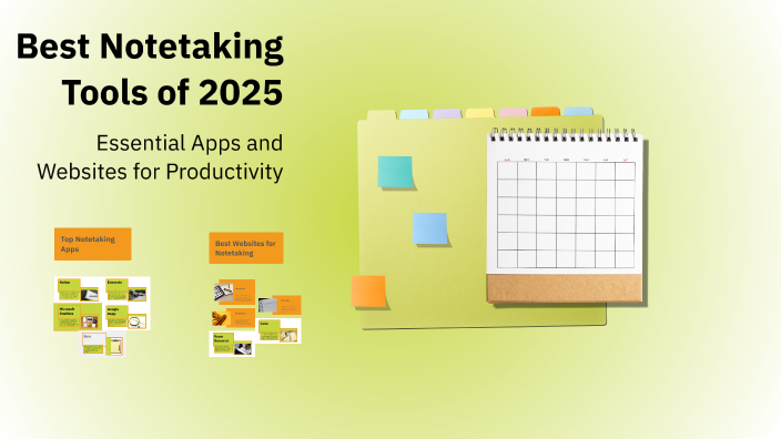 Note Writer 2025 Best Notetaking Tools of 2025 by Rish V on Prezi