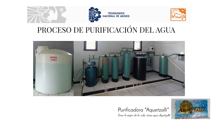 PROCESO DE PURIFICACIÓN DEL AGUA by Montsserrat Martínez on Prezi