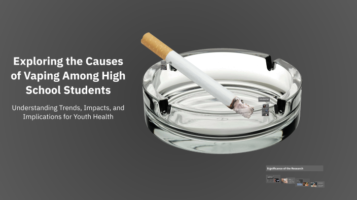 Exploring the Causes of Vaping Among High School Students by Mark ...