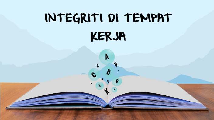 INTEGRITI DI TEMPAT KERJA By Zu Rul On Prezi