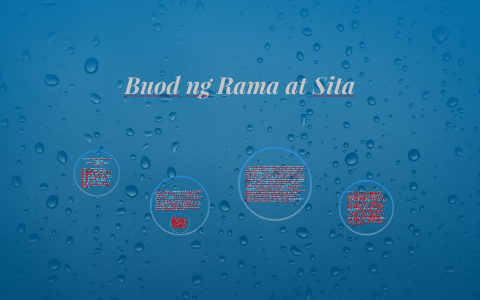 Buod ng Rama at Sita by Kris Kris