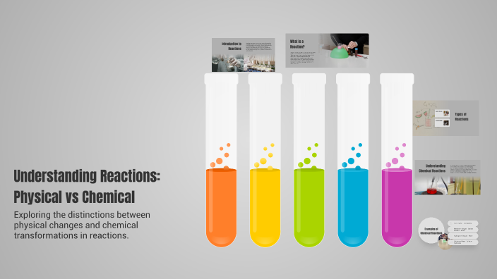 Understanding Reactions: Physical vs Chemical by Ayesha Maryam on Prezi