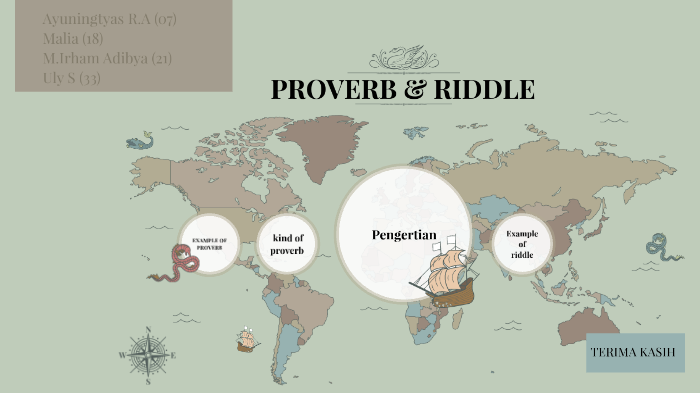 Malia Riddle Proverb and Riddle by malia malia on Prezi