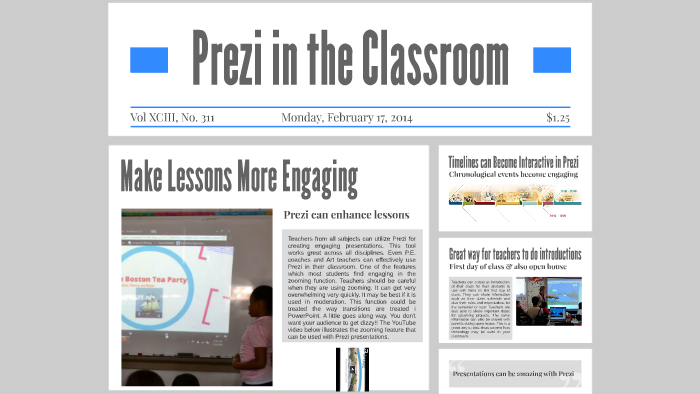 Prezi in the Classroom by Omar Insurriaga on Prezi
