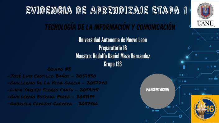 Evidencia de Aprendizaje Etapa 1 by Jose Luis Castillo Baños on Prezi