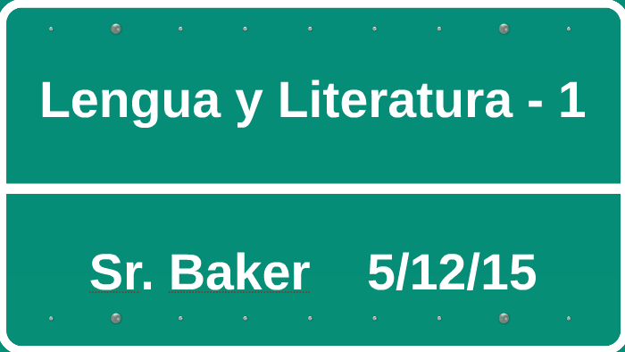 Lengua y Literatura - 1 by on Prezi