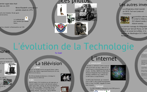 L'évolution de la Technologie by Daniel Van V