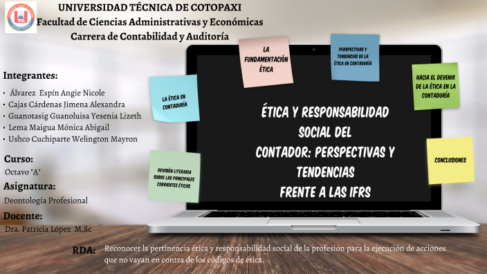 ÉTICA Y RESPONSABILIDAD SOCIAL DEL CONTADOR: PERSPECTIVAS Y TENDENCIAS ...