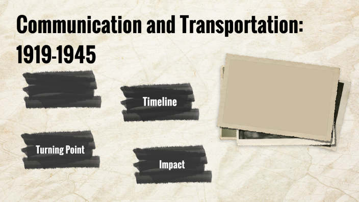 Commutation History History - Communication and Transportation - 1919-1945 by Christopher ...