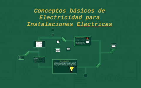 Conceptos básicos de Electricidad para instalaciones electri by Adriana ...