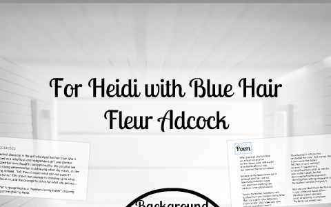 for heidi with blue hair structure