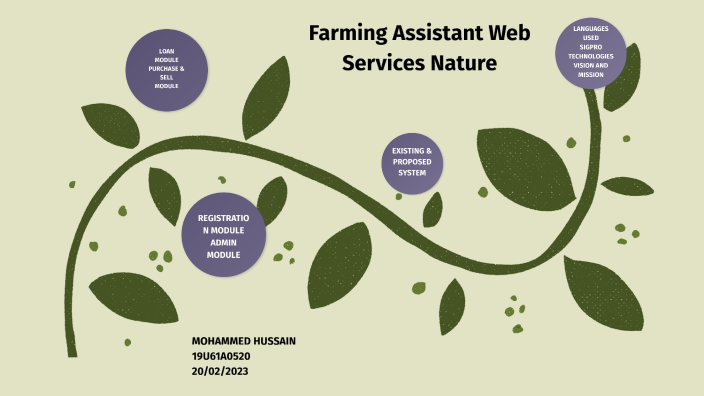 case study farming assistant web service