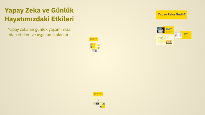 Yapay Zeka ve Günlük Hayatımızdaki Etkileri by Ulaş Başar Gezgin on Prezi