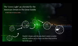 The Green Light As A Symbol Of The American Dream In The Great Gatsby By Madi Hilyar
