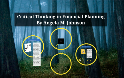 critical thinking financial problems