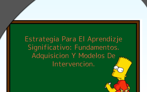 ESTRATEGIAS PARA EL APRENDIZAJE SIGNIFICATIVO: FUNDAMENTOS, ADQUISICION ...