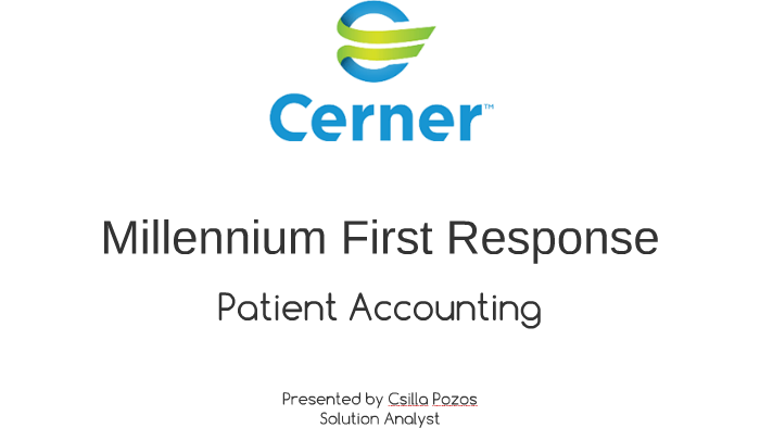 Patient Accounting by Csilla Pinter on Prezi