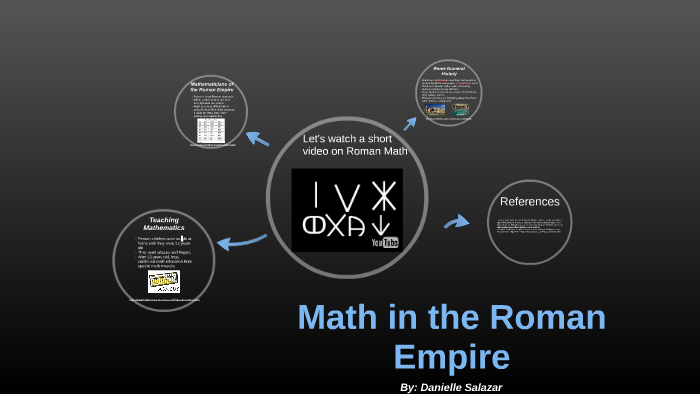 Caesar Math Math in the Roman Empire by Danielle Salazar on Prezi