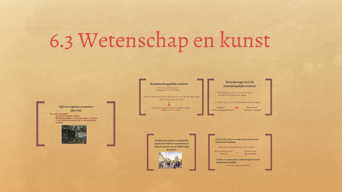 6.3 Wetenschap en kunst by
