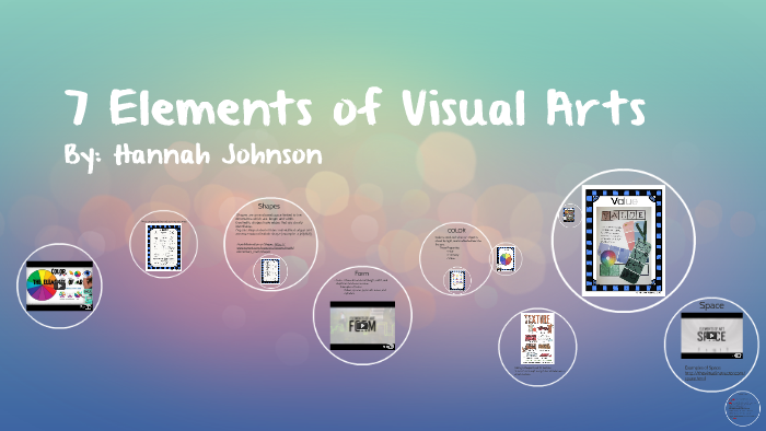 7 elements of visual arts drawing