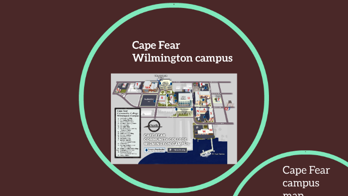 cape fear campus map by william hill