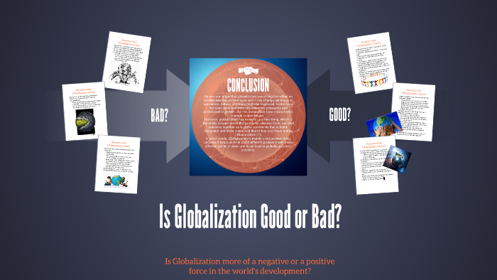 globalization good or bad presentation