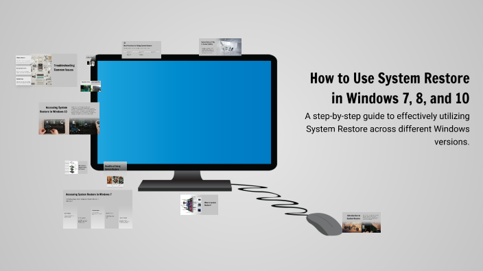 How To Use System How to Use System Restore in Windows 7, 8, and 10 by Alfcline Angway on ...