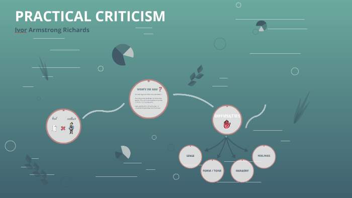 Practical Criticism Sample PRACTICAL CRITICISM by awatef M on Prezi