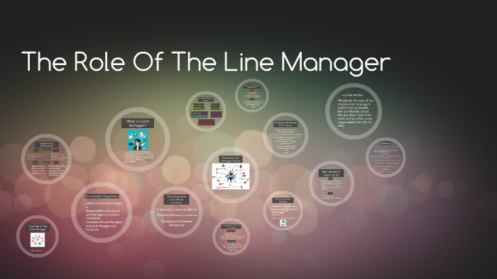 The role of the Line Manager by Grant Jennens on Prezi