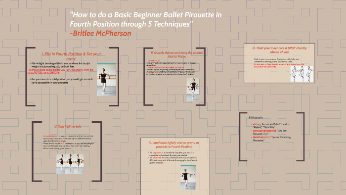 How to do a Basic Ballet Pirouette in 5 Techniques by Britlee McPherson ...