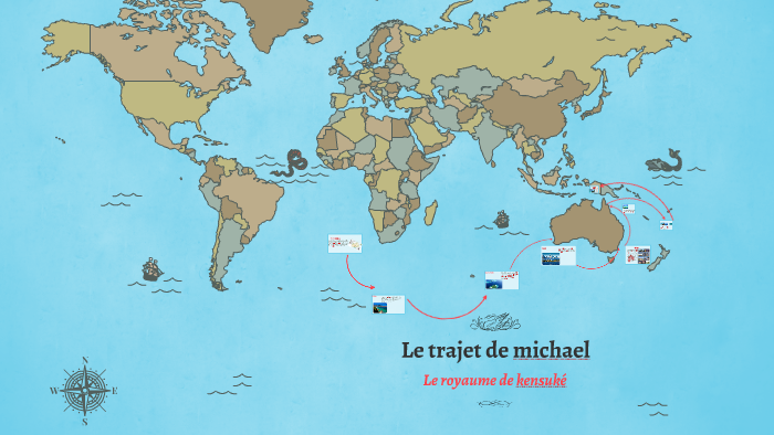 Le Royaume De Kensuké Carte Du Voyage