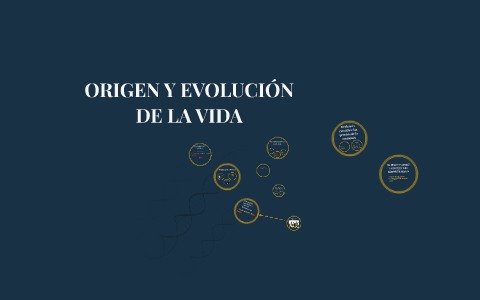 ORIGEN Y EVOLUCION DE LA VIDA by Luis Domingo on Prezi