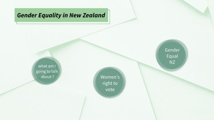 gender equality in New Zealand by Léna Baudino on Prezi