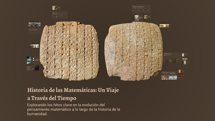 Historia de las Matemáticas: Un Viaje a Través del Tiempo by Yuly ...