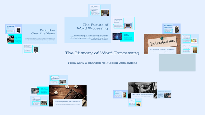 The History of Word Processing by valeria galban marion on Prezi